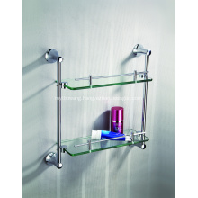 Dual Layer High Quality Glass Towel Shelf